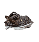 フレンチブルの紬(つむぎ)（個別スタンプ：6）