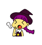 毎日使える魔女っ子スタンプ（個別スタンプ：3）