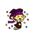 毎日使える魔女っ子スタンプ（個別スタンプ：9）