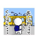 ななしくんスタンプ。2人目（個別スタンプ：4）