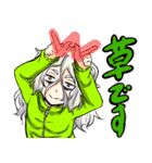 SNSでパーティーを組んでみた結果(改)（個別スタンプ：34）