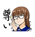 SNSでパーティーを組んでみた結果(改)（個別スタンプ：35）