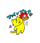 野球大好きとらにゃん1（個別スタンプ：3）