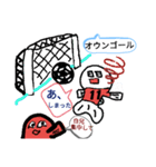 青メダカの青太郎と三兄弟（個別スタンプ：39）