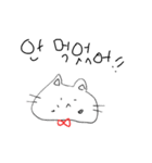韓国のにゃこ3（個別スタンプ：5）
