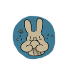 ぽちゃうさの日常（個別スタンプ：3）