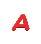 カラフルABC数字（個別スタンプ：1）