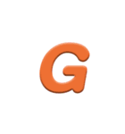 カラフルABC数字（個別スタンプ：7）