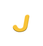 カラフルABC数字（個別スタンプ：10）