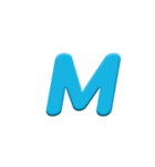 カラフルABC数字（個別スタンプ：13）