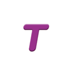 カラフルABC数字（個別スタンプ：20）