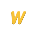 カラフルABC数字（個別スタンプ：23）