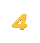 カラフルABC数字（個別スタンプ：30）