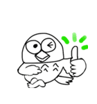 フクロウの福ちゃんスタンプ（個別スタンプ：16）
