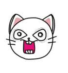 しろねこたまに手ぬぐい（個別スタンプ：25）