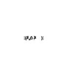 シンプルなよく使う言葉＆顔文字（個別スタンプ：22）