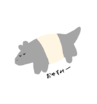 ゆるいどうぶつのスタンプ。（個別スタンプ：12）