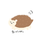 ゆるいどうぶつのスタンプ。（個別スタンプ：31）