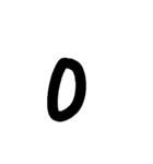 数字スタンプ
漢字もある（個別スタンプ：10）