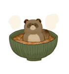 なかよしキツネとタヌキ（個別スタンプ：18）