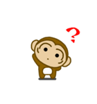 Fan Fan Monkey animation 2（個別スタンプ：15）