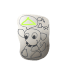プリティ ドック ドロップ（個別スタンプ：3）