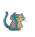 言いたげな猫（個別スタンプ：16）