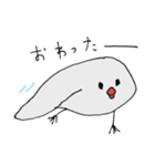 エンジニア文鳥（個別スタンプ：4）