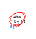 意識高い系！！ビジネス＆日常キラーフレーズ（個別スタンプ：11）