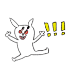 リアルJCが作ったウサギ、ペロちゃん（個別スタンプ：7）