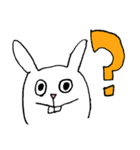 リアルJCが作ったウサギ、ペロちゃん（個別スタンプ：16）