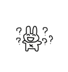 もうだめだうさぎ（個別スタンプ：3）