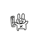 もうだめだうさぎ（個別スタンプ：9）