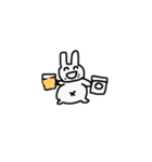 もうだめだうさぎ（個別スタンプ：10）
