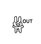 もうだめだうさぎ（個別スタンプ：23）
