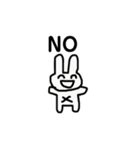 もうだめだうさぎ（個別スタンプ：40）