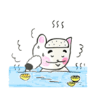 みんなもリラックスしようね！春夏編（個別スタンプ：40）
