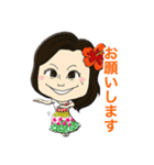 働く女性スタンプ2（個別スタンプ：8）