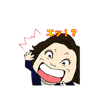 働く女性スタンプ2（個別スタンプ：10）