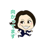 働く女性スタンプ2（個別スタンプ：16）