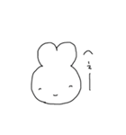ゆる離れ目うさぎ（個別スタンプ：19）