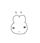 ゆる離れ目うさぎ（個別スタンプ：30）
