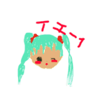 自由過ぎるスタンプ。（個別スタンプ：2）