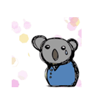 コアラさんとトリさんと（個別スタンプ：3）