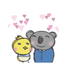 コアラさんとトリさんと（個別スタンプ：8）
