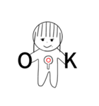 日常ぱっつんスタンプ（個別スタンプ：5）
