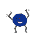 カラフル宇宙人の日常生活。(擬音語多め)（個別スタンプ：13）