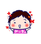 レビューテのおはなちゃん（個別スタンプ：3）