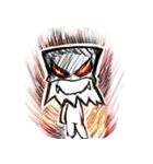 紙袋モンスター（個別スタンプ：7）