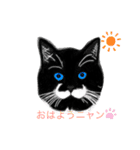 ヒゲ猫 スタンプ2（個別スタンプ：1）